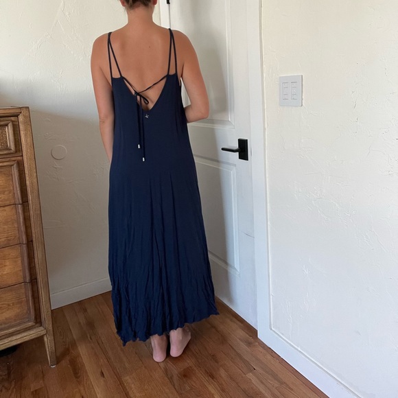 Others Follow Navy Maxi Dress - Picture 7 of 7